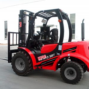 3.5 Ton Diesel 2WD All Terrain Forklift Premium Package